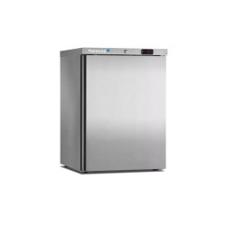 Marecos - Mini armoire réfrigérée INOX positive - 1 porte pleine - 122 L